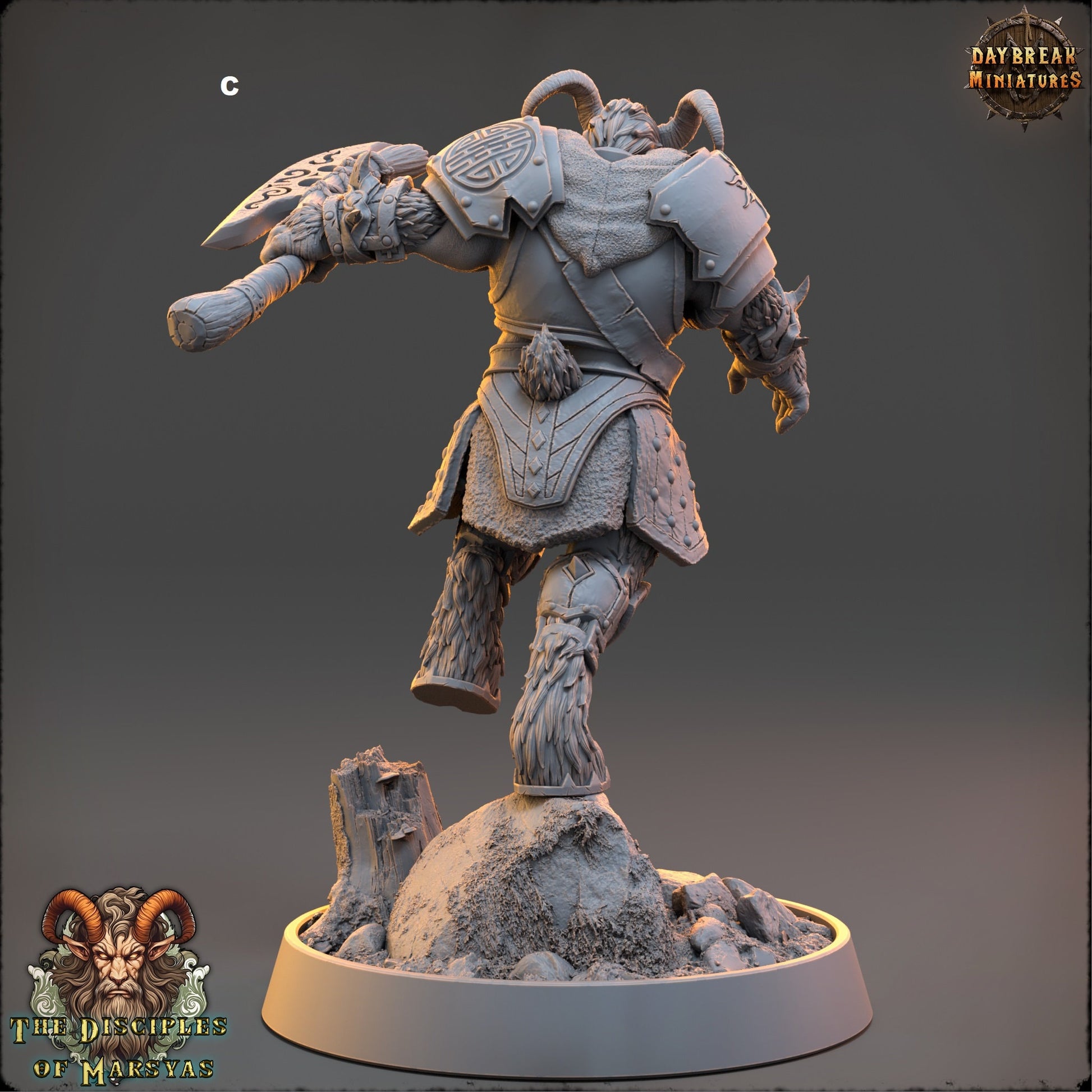 Marsyas Satyrs Brutes | DayBreak Miniatures | Compatible with D&D/AOS | Fantasy | Tabletop