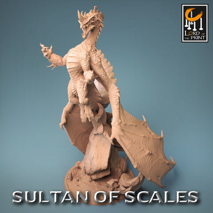 Blue Dragon | Rescale Miniatures | Compatible with D&D/AoS | Fantasy | Tabletop RPG