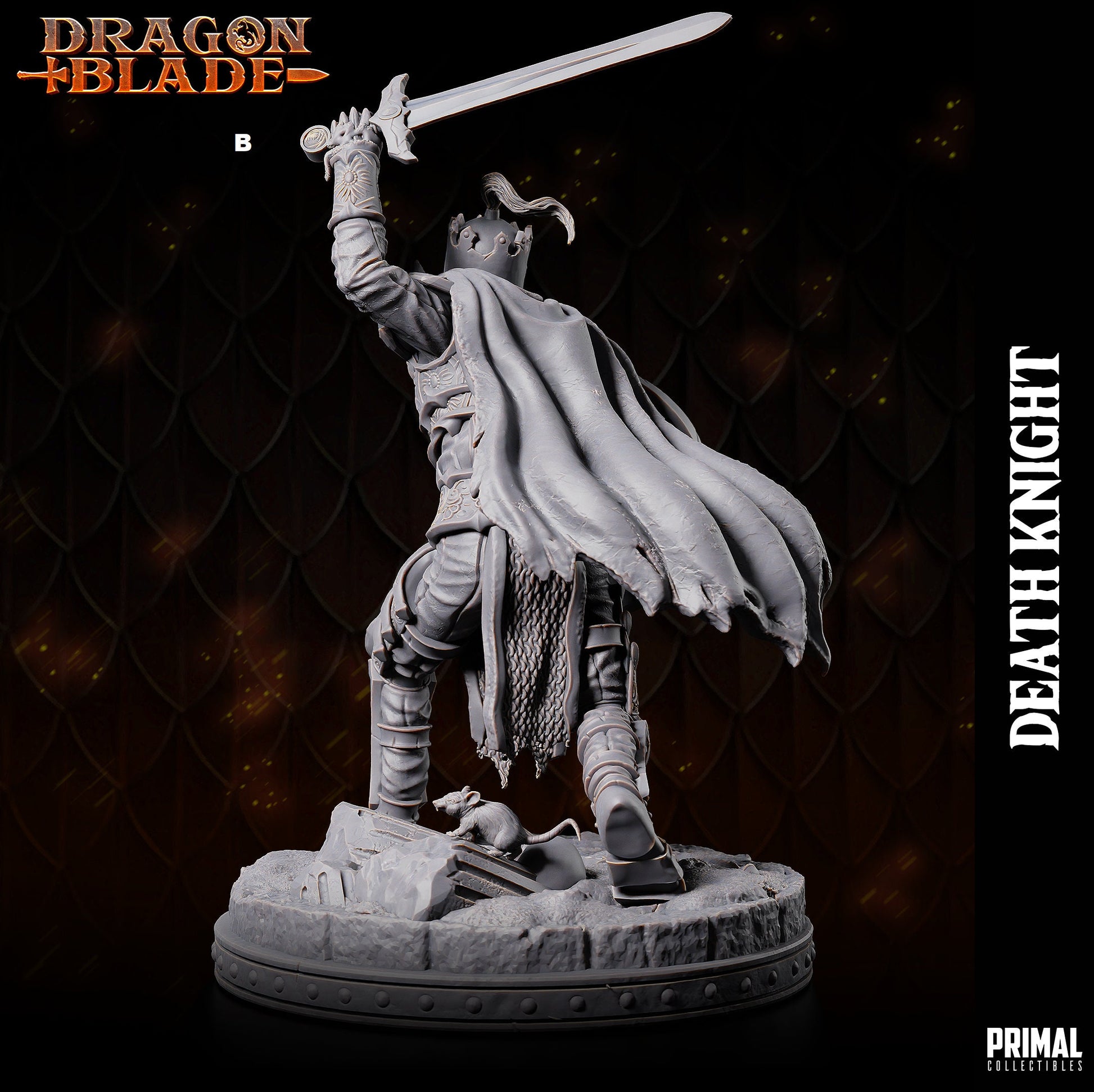 Death Knight | Primal Collectibles | Compatible with D&D/AoS | Fantasy