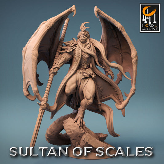 DragonBorn Defender | Rescale Miniatures | Compatible with D&D/AoS | Fantasy | Tabletop RPG