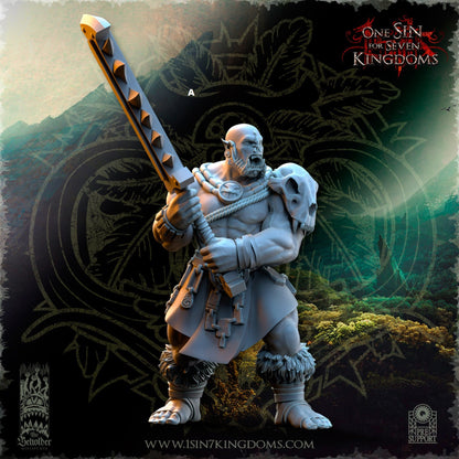 Savage Orc Archers Command | The Beholder Miniatures | Compatible with D&D/AoS | Fantasy | Tabletop RPG