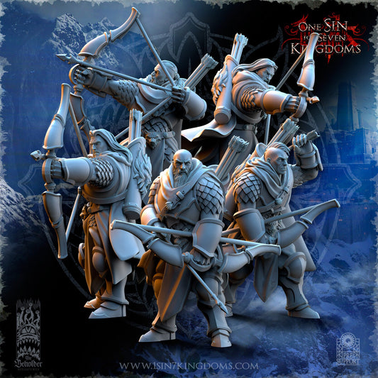 StormWolves Hunters | The Beholder Miniatures | Compatible with D&D/AoS | Fantasy | Tabletop RPG