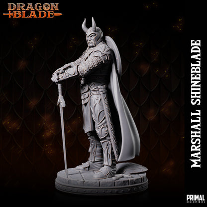 Marshall ShineBlade Knight | Primal Collectibles | Compatible with D&D/AoS | Fantasy