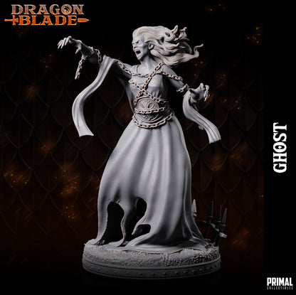 Female Ghost | Primal Collectibles | Compatible with D&D/AoS | Fantasy