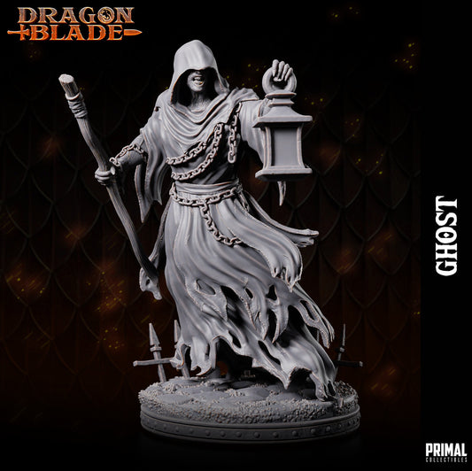 Grave Keeper Ghost | Primal Collectibles | Compatible with D&D/AoS | Fantasy