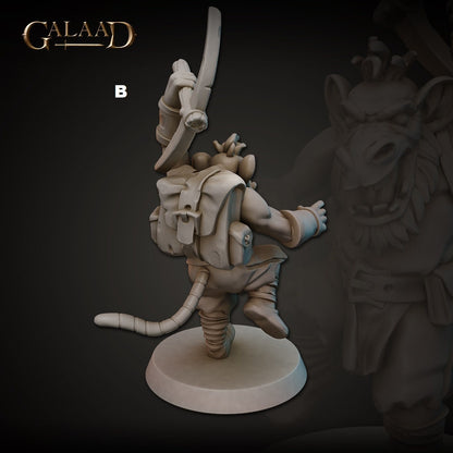Kobold Warriors | Galaad Miniatures | Compatible with D&D/AoS | Fantasy | Tabletop RPG