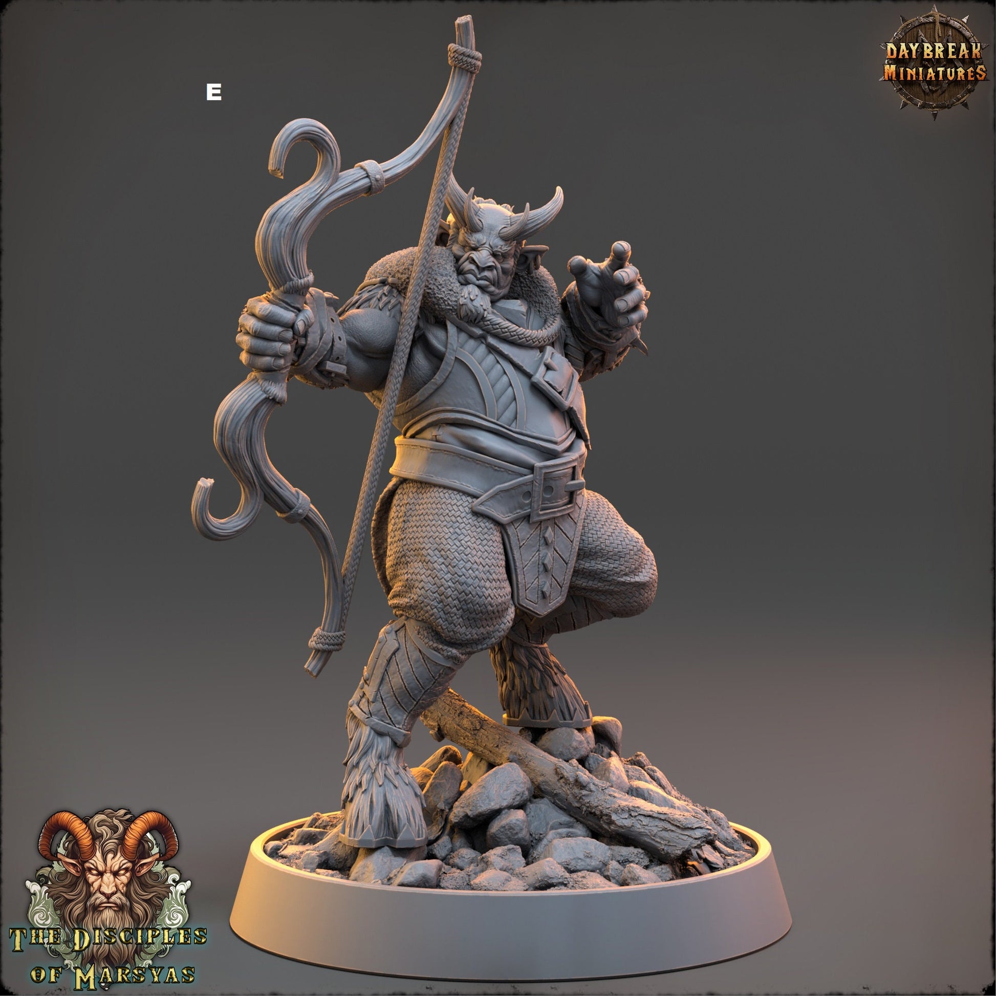Marsyas Satyrs Warriors | DayBreak Miniatures | Compatible with D&D/AOS | Fantasy | Tabletop