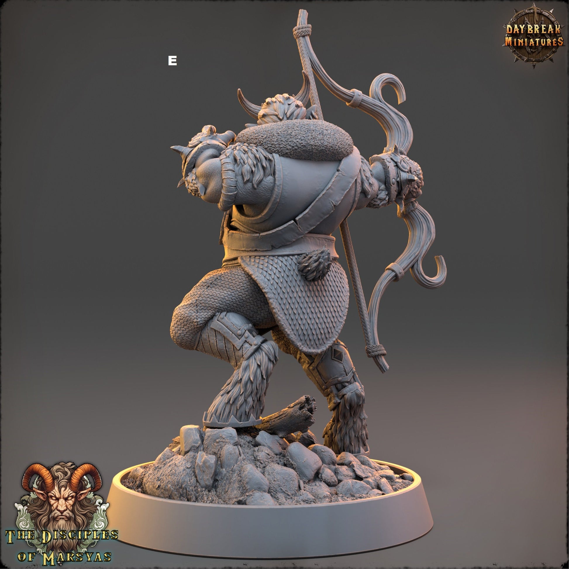 Marsyas Satyrs Warriors | DayBreak Miniatures | Compatible with D&D/AOS | Fantasy | Tabletop