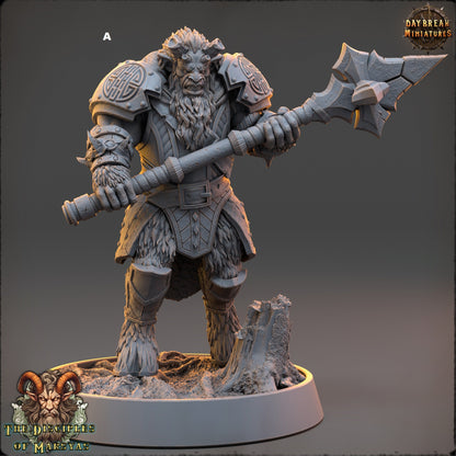 Marsyas Satyrs Brutes | DayBreak Miniatures | Compatible with D&D/AOS | Fantasy | Tabletop