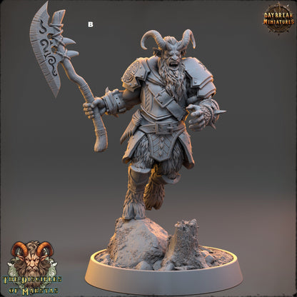 Marsyas Satyrs Brutes | DayBreak Miniatures | Compatible with D&D/AOS | Fantasy | Tabletop