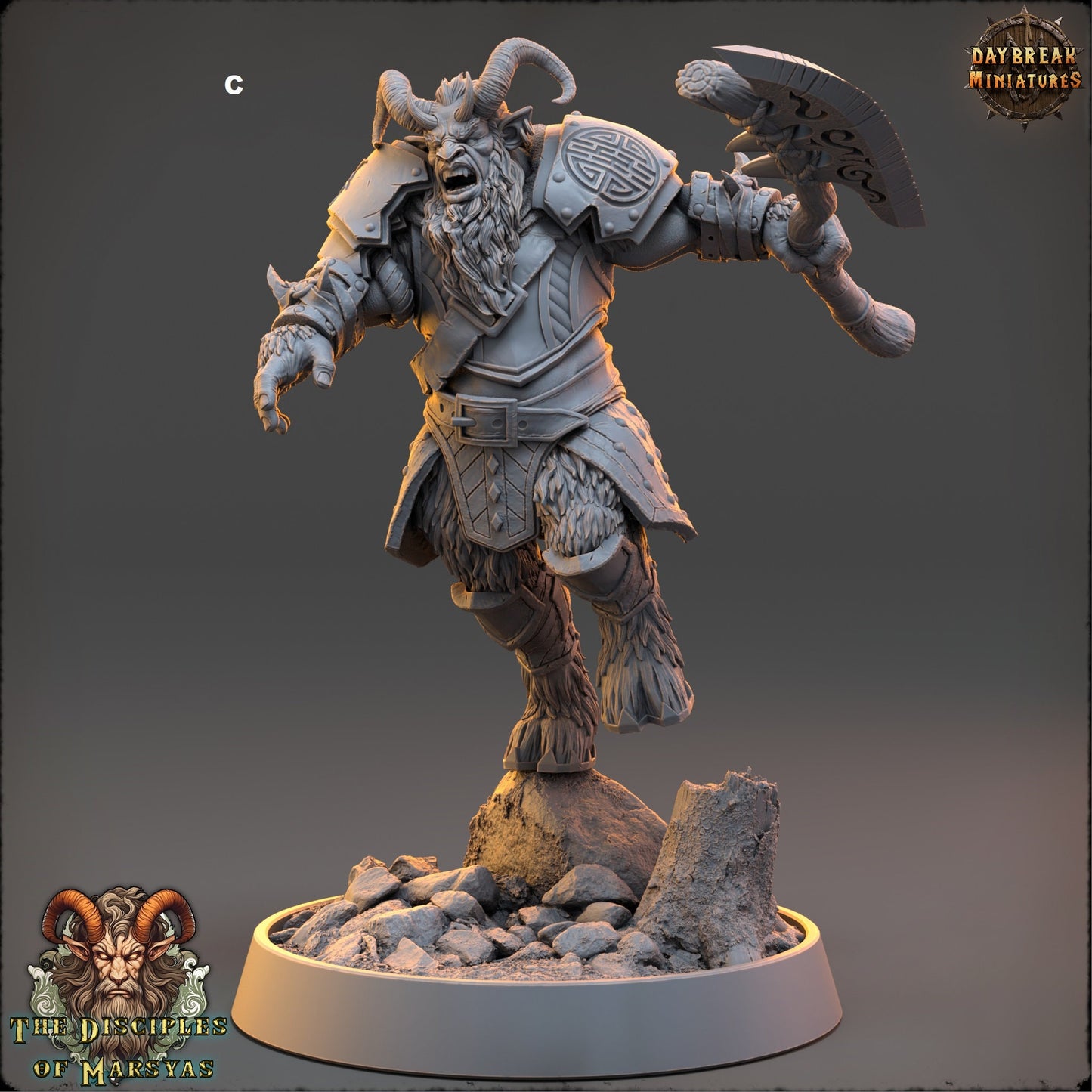 Marsyas Satyrs Brutes | DayBreak Miniatures | Compatible with D&D/AOS | Fantasy | Tabletop