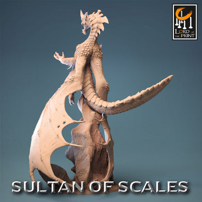 Blue Dragon | Rescale Miniatures | Compatible with D&D/AoS | Fantasy | Tabletop RPG