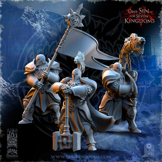 StormWolves Sunderers Command | The Beholder Miniatures | Compatible with D&D/AoS | Fantasy | Tabletop RPG
