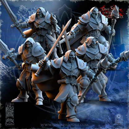 StormWolves Howlers Sword and Staff | The Beholder Miniatures | Compatible with D&D/AoS | Fantasy | Tabletop RPG