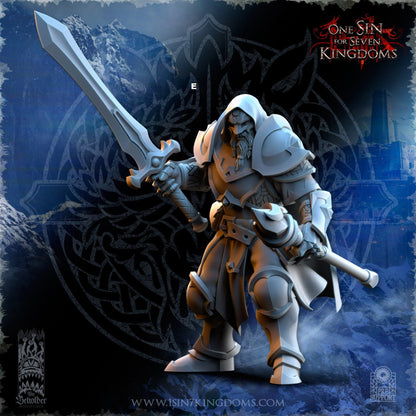 StormWolves Howlers Sword and Staff | The Beholder Miniatures | Compatible with D&D/AoS | Fantasy | Tabletop RPG