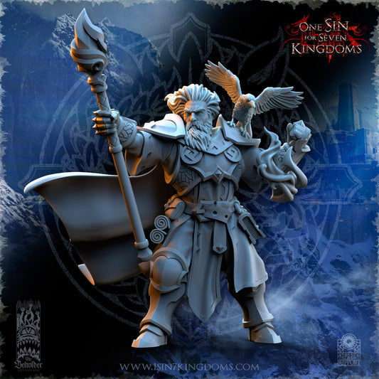 StormWolves Howlers Commander Ihsahn | The Beholder Miniatures | Compatible with D&D/AoS | Fantasy | Tabletop RPG