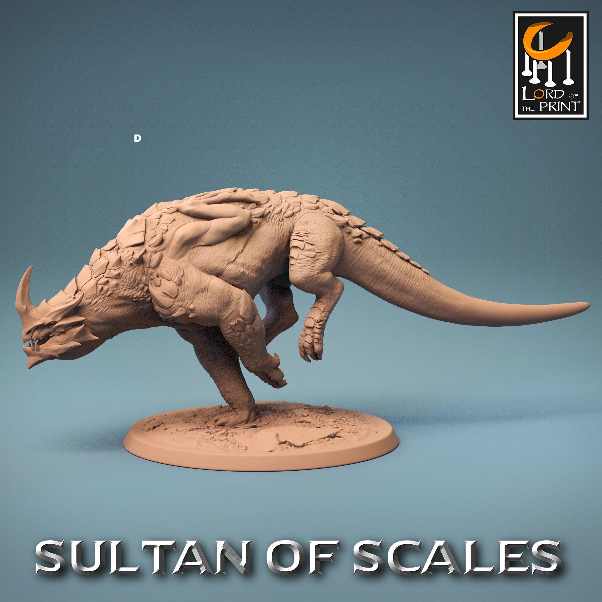 Dragon Beast | Rescale Miniatures | Compatible with D&D/AoS | Fantasy | Tabletop RPG