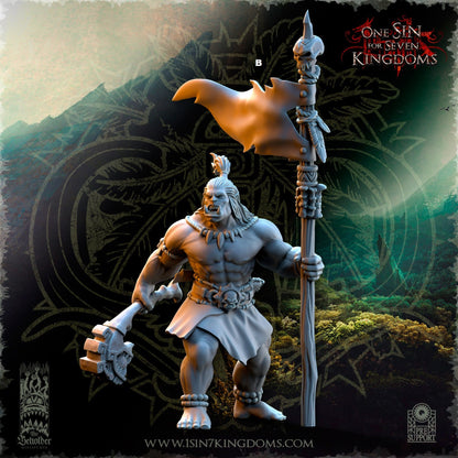 Savage Orc Archers Command | The Beholder Miniatures | Compatible with D&D/AoS | Fantasy | Tabletop RPG
