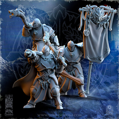 Storm Wolves Command | The Beholder Miniatures | Compatible with D&D/AoS | Fantasy | Tabletop RPG