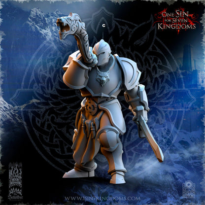 Storm Wolves Command | The Beholder Miniatures | Compatible with D&D/AoS | Fantasy | Tabletop RPG