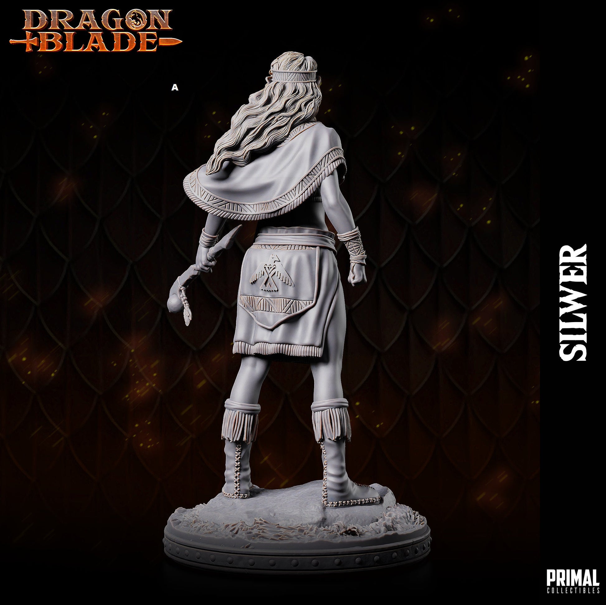 Female Elf Silwer | Primal Collectibles | Compatible with D&D/AoS | Fantasy