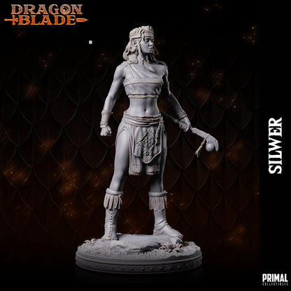 Female Elf Silwer | Primal Collectibles | Compatible with D&D/AoS | Fantasy
