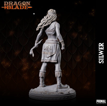 Female Elf Silwer | Primal Collectibles | Compatible with D&D/AoS | Fantasy