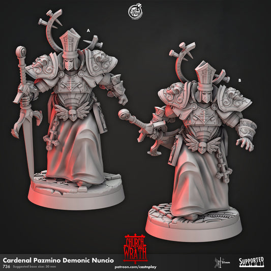 Cardinal Demon | CastnPlay | Compatible with D&D/AoS | Fantasy | Tabletop RPG