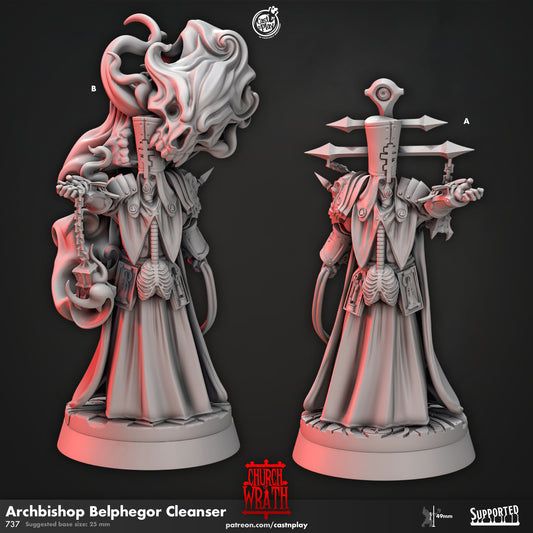 Arch Bishop Demon | CastnPlay | Compatible with D&D/AoS | Fantasy | Tabletop RPG