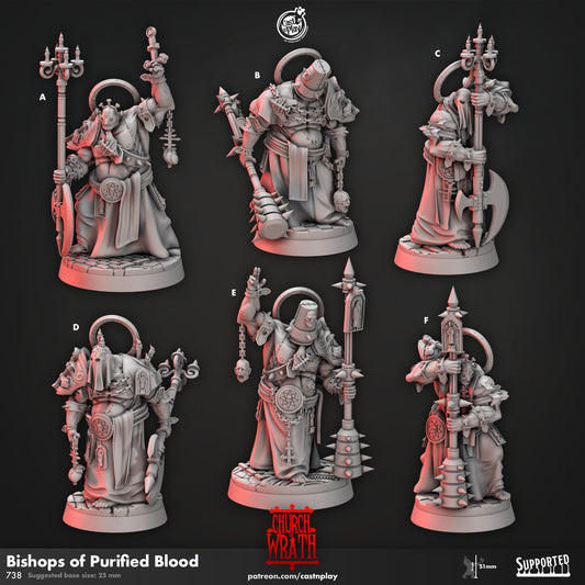 Bishop of Blood Demon | CastnPlay | Compatible with D&D/AoS | Fantasy | Tabletop RPG