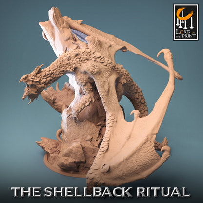 White Dragon | Rescale Miniatures | Compatible with D&D/AoS | Fantasy | Tabletop RPG