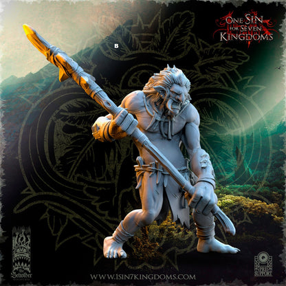 Mountain Troll | The Beholder Miniatures | Compatible with D&D/AoS | Fantasy | Tabletop RPG