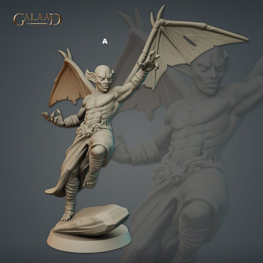 Elder Vampire Lord | Galaad Miniatures | Compatible with D&D/AoS | Fantasy | Tabletop RPG