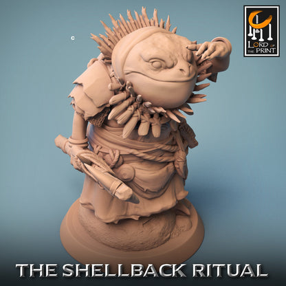 Shellback Armoured Warriors | Rescale Miniatures | Compatible with D&D/AoS | Fantasy | Tabletop RPG