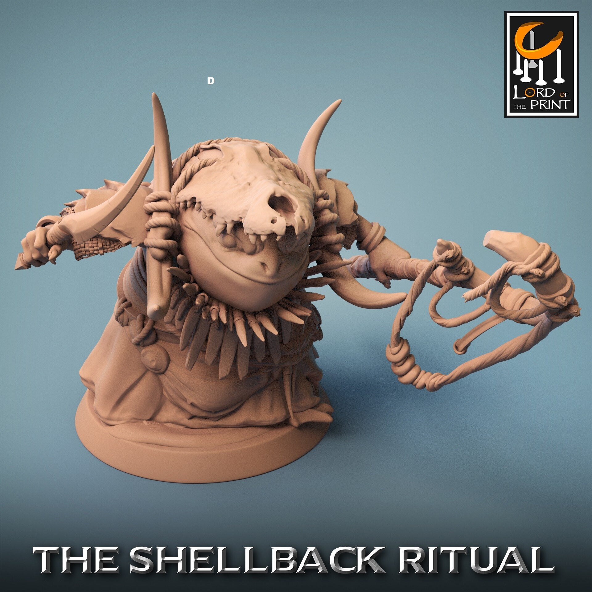 Shellback Armoured Warriors | Rescale Miniatures | Compatible with D&D/AoS | Fantasy | Tabletop RPG