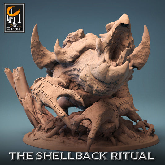 Shellback Dragon Turtle | Rescale Miniatures | Compatible with D&D/AoS | Fantasy | Tabletop RPG