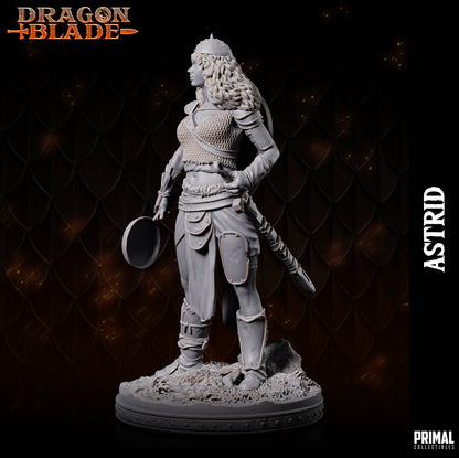 Female Rogue Astrid | Primal Collectibles | Compatible with D&D/AoS | Fantasy