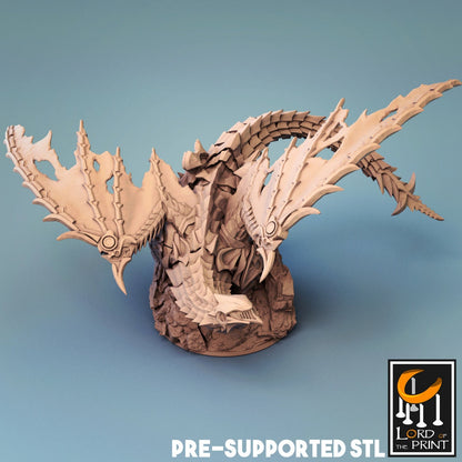 Chardalyn Elder Dragon | Rescale Miniatures | Compatible with D&D/AoS | Fantasy | Tabletop RPG