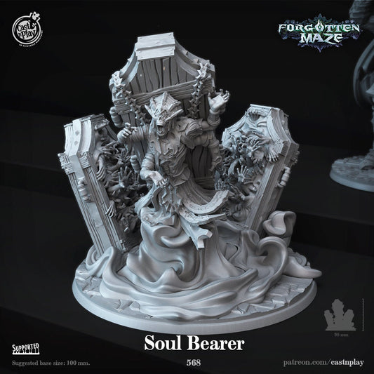 Soul Bearer Demon | CastnPlay | Compatible with D&D/AoS | Fantasy | Tabletop RPG