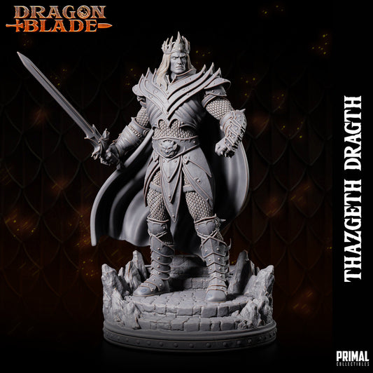 Battle Mage Thazgeth | Primal Collectibles | Compatible with D&D/AoS | Fantasy