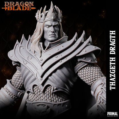 Battle Mage Thazgeth | Primal Collectibles | Compatible with D&D/AoS | Fantasy