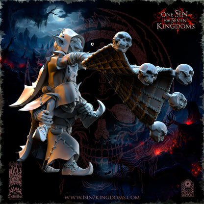 Black Horde Goblin Skull Net Throwers | The Beholder Miniatures | Compatible with D&D/AoS | Fantasy | Tabletop RPG