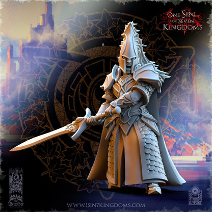 SilverMoor Elf Blades of Ashur | The Beholder Miniatures | Compatible with D&D/AoS | Fantasy | Tabletop RPG