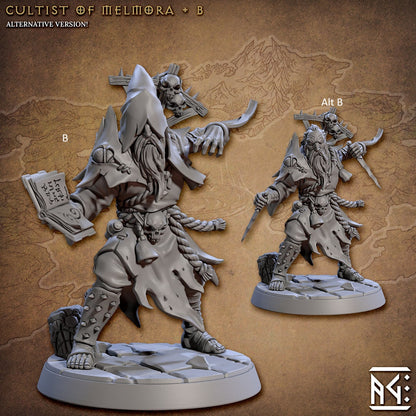 Plague Cultist | Artisan Guild Miniatures | Compatible with D&D/AoS | Fantasy | Tabletop RPG