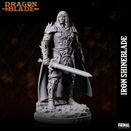 Dark Elf Iron ShineBlade | Primal Collectibles | Compatible with D&D/AoS | Fantasy