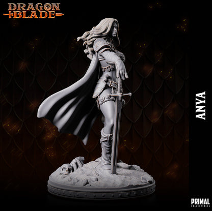Female Barbarian Anya | Primal Collectibles | Compatible with D&D/AoS | Fantasy