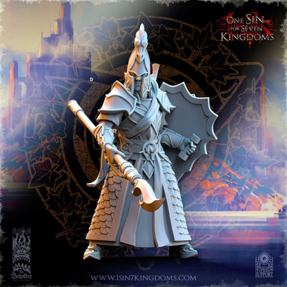 SilverMoor Elf Ilithien Coastland Militia | The Beholder Miniatures | Compatible with D&D/AoS | Fantasy | Tabletop RPG
