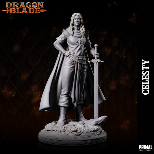 Female Adventurer Celesty | Primal Collectibles | Compatible with D&D/AoS | Fantasy