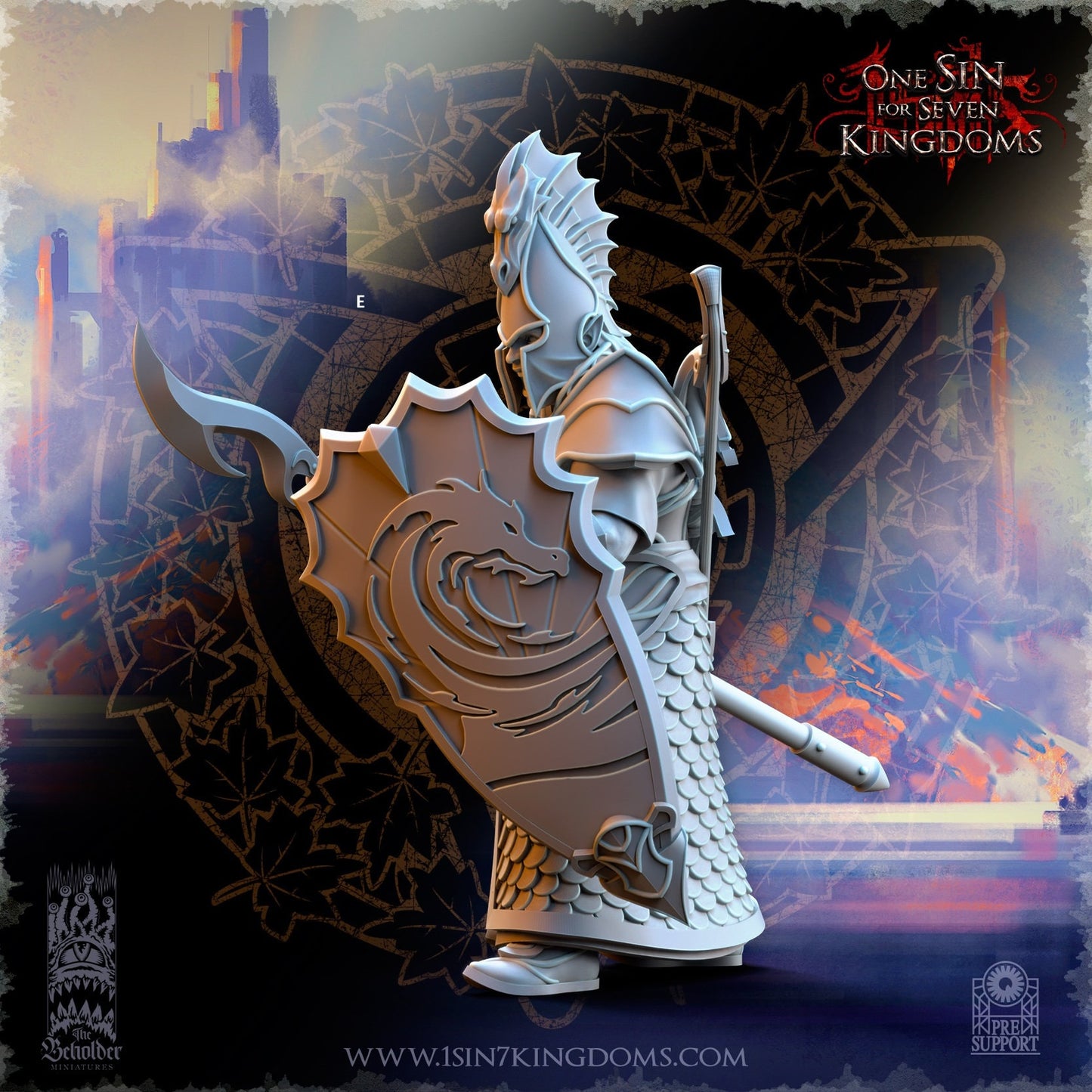 SilverMoor Elf Ilithien Coastland Militia | The Beholder Miniatures | Compatible with D&D/AoS | Fantasy | Tabletop RPG