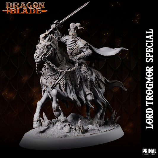 Lord Trogmor on Horse | Primal Collectibles | Compatible with D&D/AoS | Fantasy